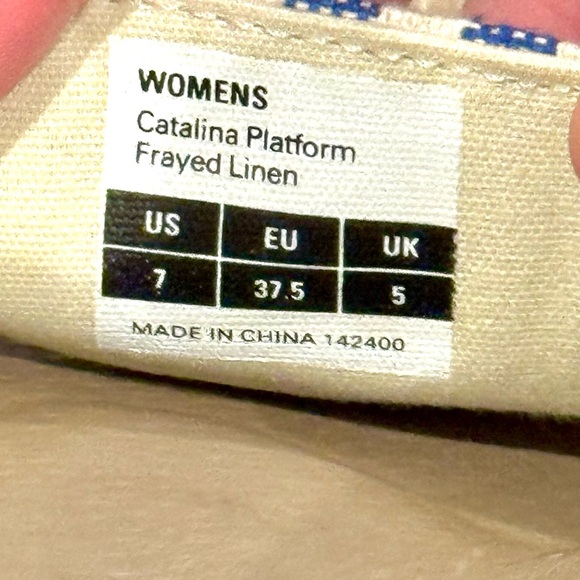 🆕 SeaVees Catalina Platform sandals / Size: 7 / NWOT - Picture 11 of 11